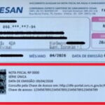 Fatura da Cesan ganha QR Code para consulta e validação de informações fiscais
