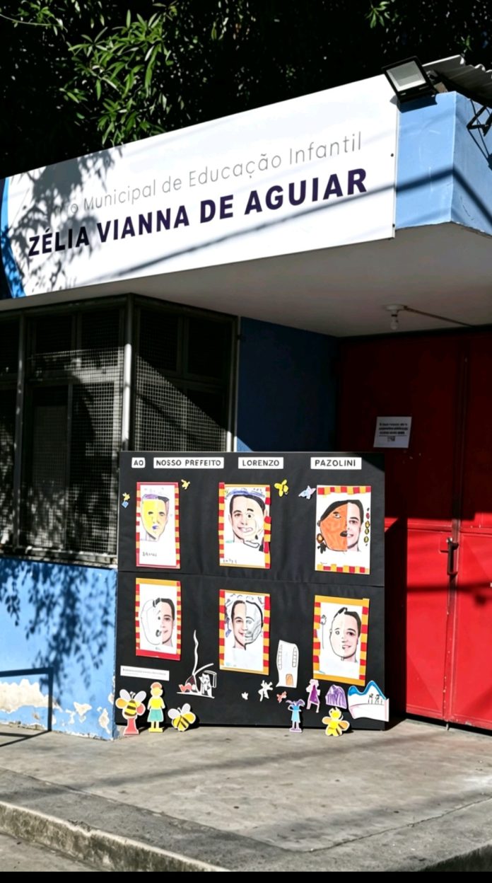 Candidato a governador, Pazolini é acusado de usar escola pública de Vitória para fazer culto a sua personalidade