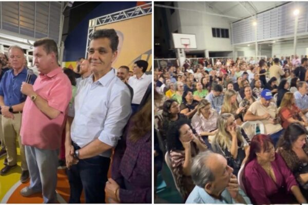 Multidões recebem Ricardo Ferraço e Renato Casagrande de braços abertos em Cariacica e Vitória