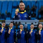 Meninas capixabas cravam séries e conquistam cinco ouros no Pan de Ginástica Rítmica