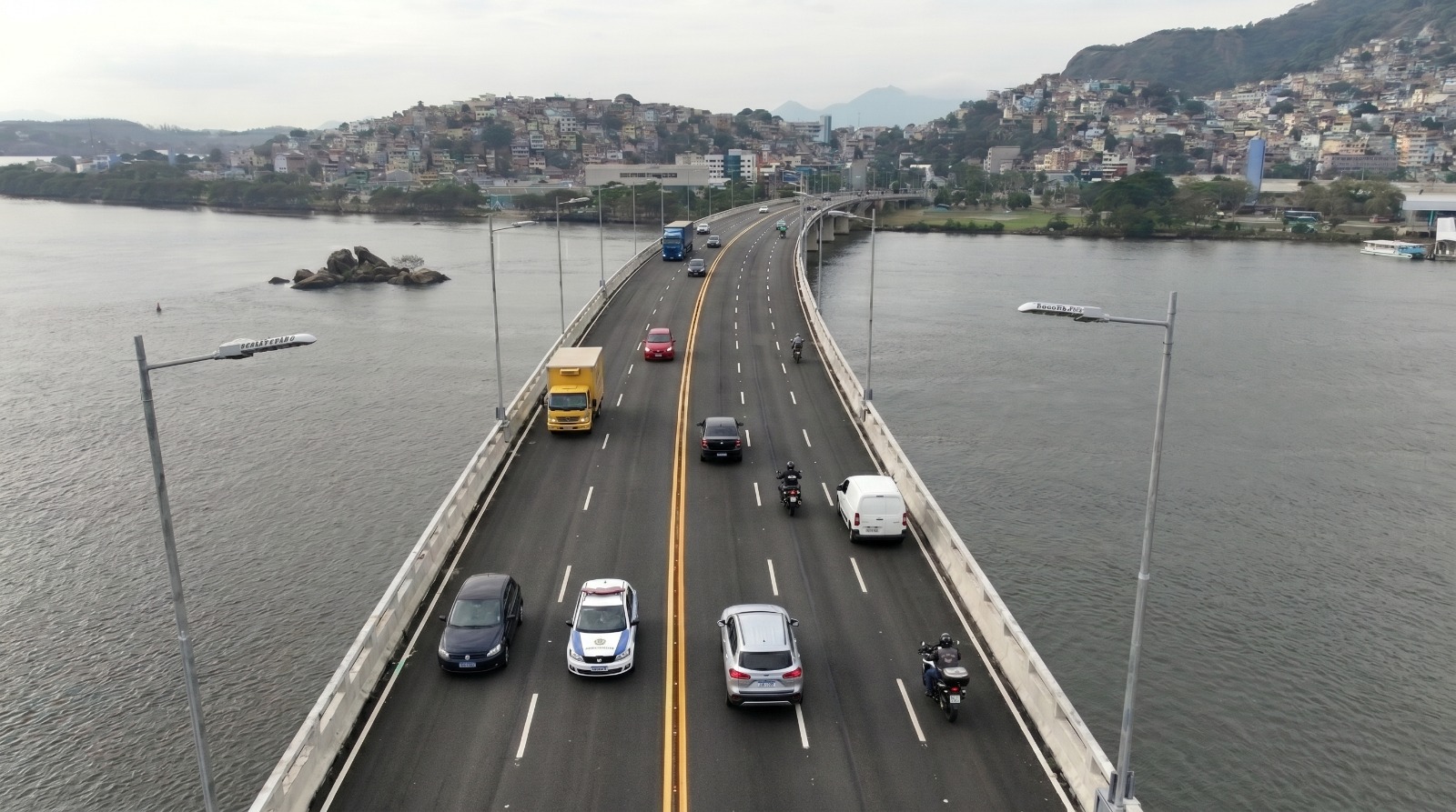 Governo do Estado mostra como vai ficar a Segunda Ponte com implantação da quinta pista