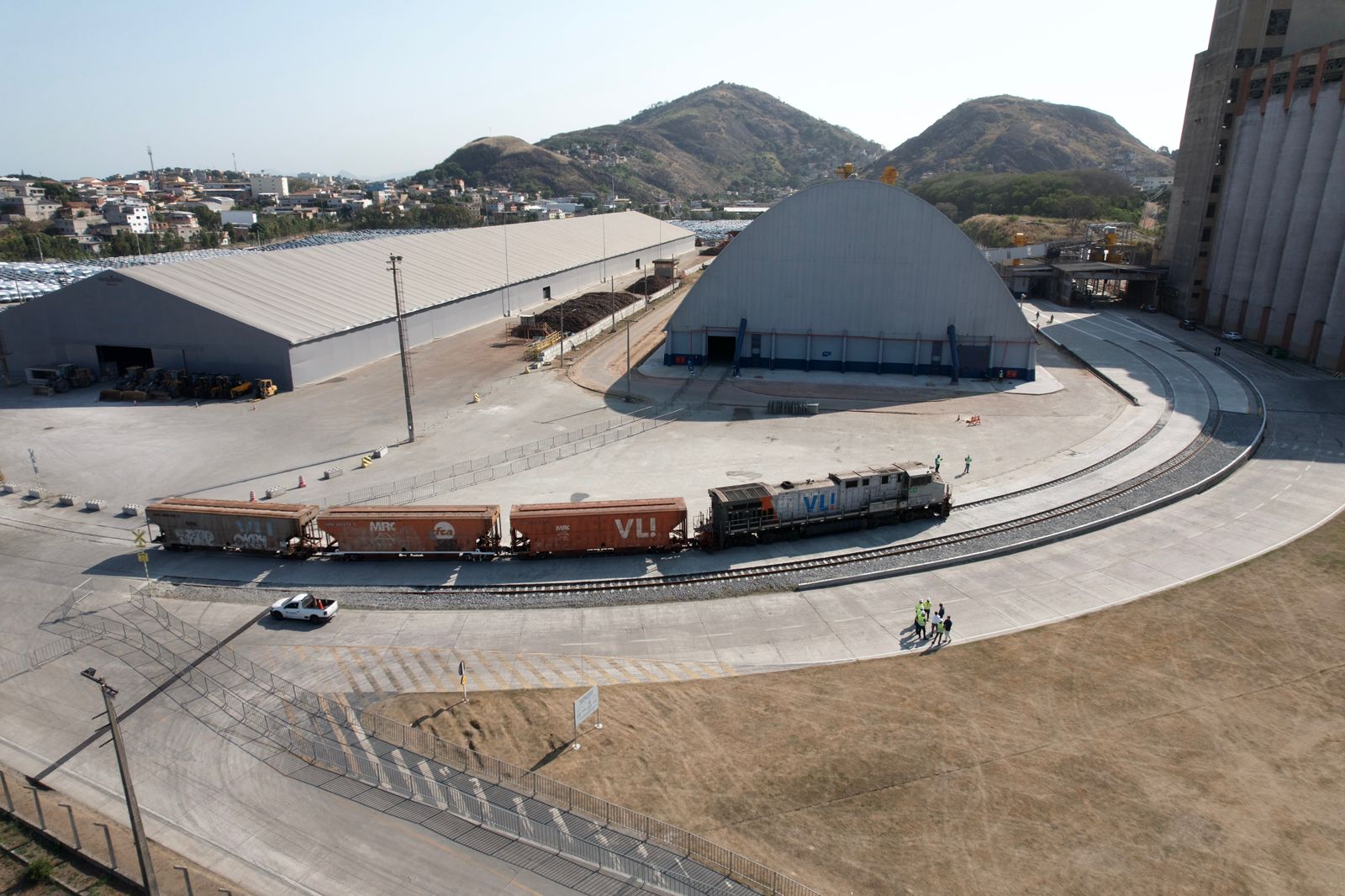 Nova conexão ferroviária no Porto de Vila Velha vai começar a operar em agosto