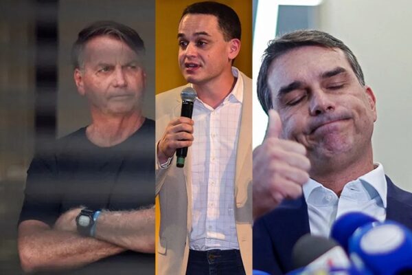Pazolini que agora abraça filho do ex-presidente é o mesmo que esnobou Jair Bolsonaro em 2020