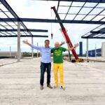 Ao lado de Ricardo Ferraço, dono da Havan visita obras da unidade em Vila Velha e anuncia que fará mais investimentos no Espírito Santo